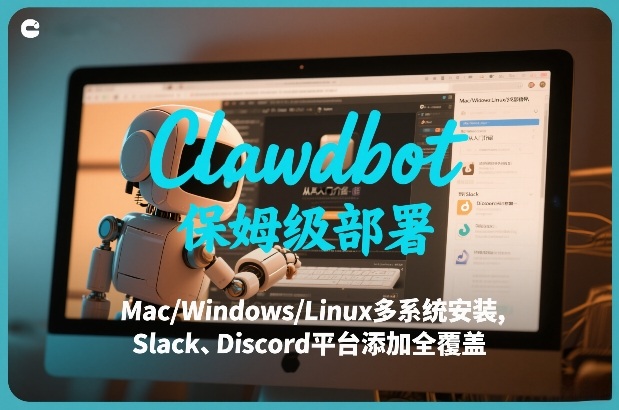 Clawdbot保姆级部署，从入门介绍、Mac/Windows/Linux多系统安装，到Slack、Discord平台添加全覆盖-瀚洪创业网