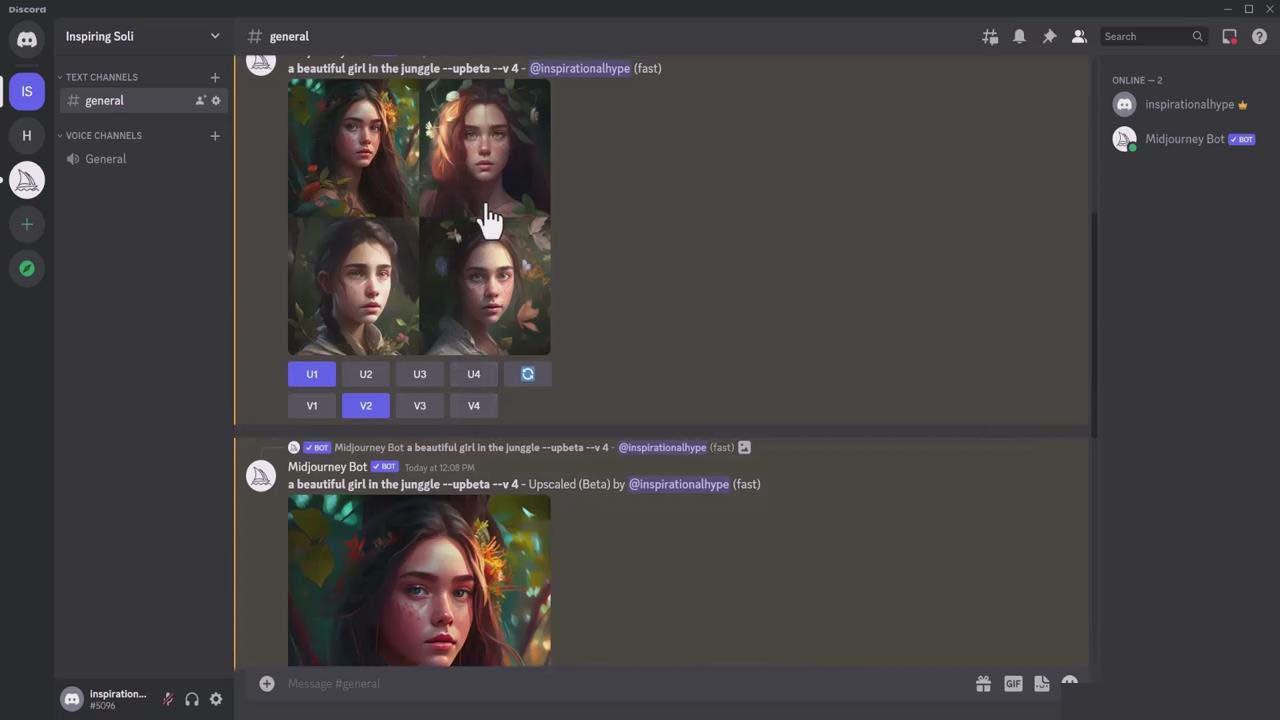 图片[4]-掌握 MidJourney V5 AI + ChatGPT创建一致的角色设计图像-22节课-中英字幕-瀚洪创业网