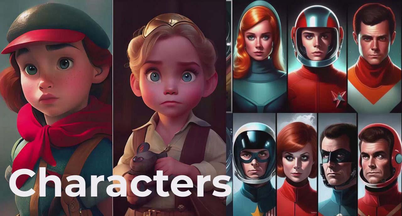 图片[3]-掌握 MidJourney V5 AI + ChatGPT创建一致的角色设计图像-22节课-中英字幕-瀚洪创业网