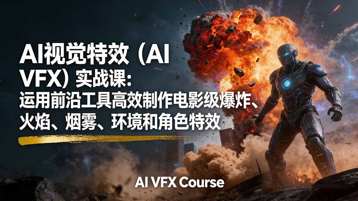 AI视觉特效(AI VFX-瀚洪创业网