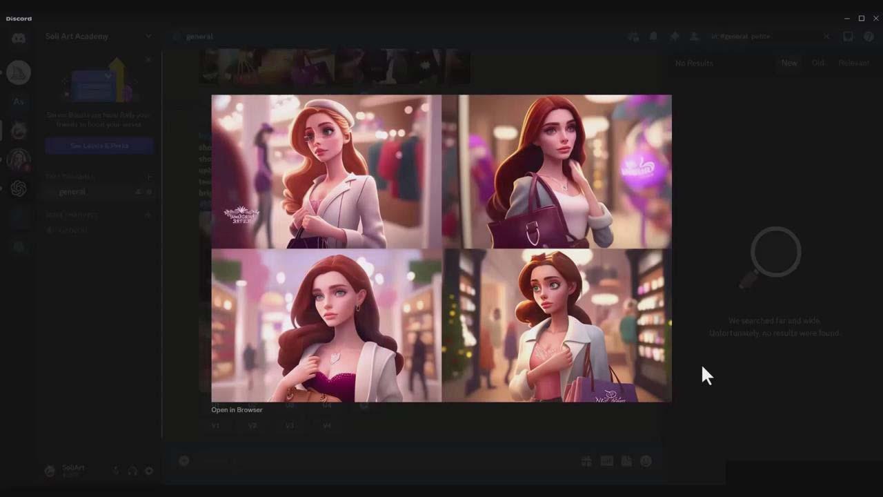 图片[5]-掌握 MidJourney V5 AI + ChatGPT创建一致的角色设计图像-22节课-中英字幕-瀚洪创业网