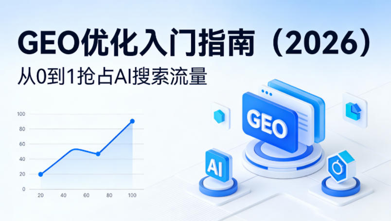 【最新】GEO优化入门指南(2026)，从0到1抢占AI搜索流量-瀚洪创业网
