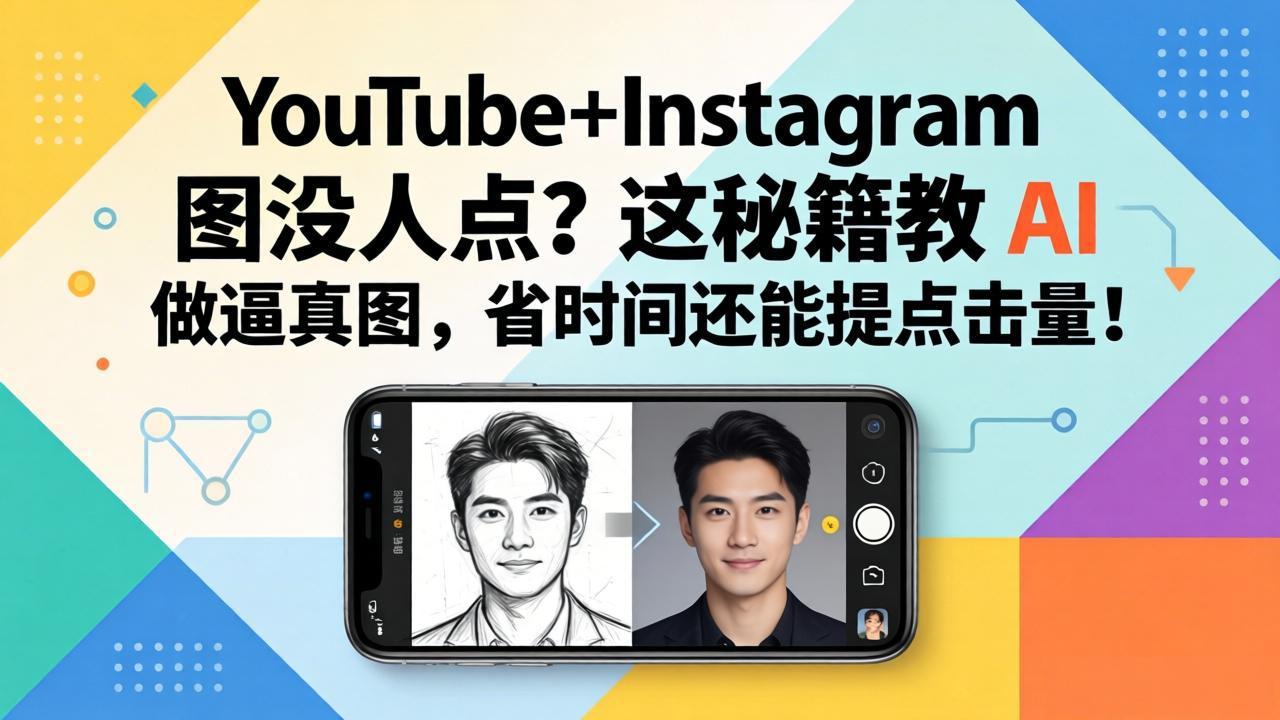 YouTube+Instagram图没人点？这秘籍教 AI 做逼真图，省时间还能提点击量-瀚洪创业网