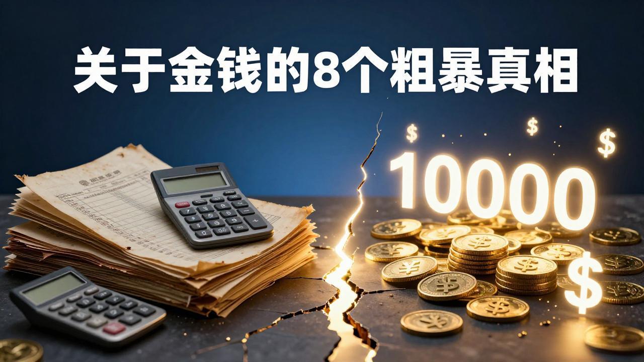 付费文章：关于金钱的 8 个粗暴真相，彻底重塑你的赚钱思维与财富认知-瀚洪创业网