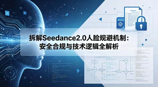 拆解Seedance2.0人脸规避机制：安全合规与技术逻辑全解析-瀚洪创业网