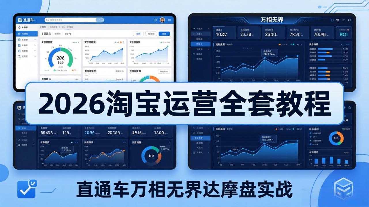 2026淘宝运营全套教程(更新5月3日-瀚洪创业网