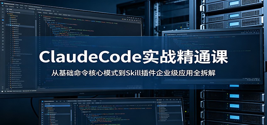 ClaudeCode实战精通课：从基础命令核心模式到Skill插件企业级应用全拆解-瀚洪创业网