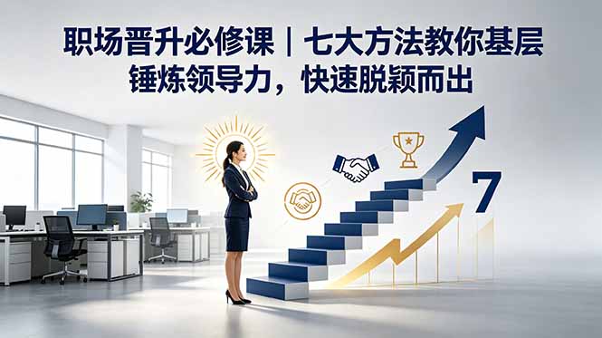 付费文章：职场晋升必修课｜七大方法教你基层锤炼领导力，快速脱颖而出-瀚洪创业网