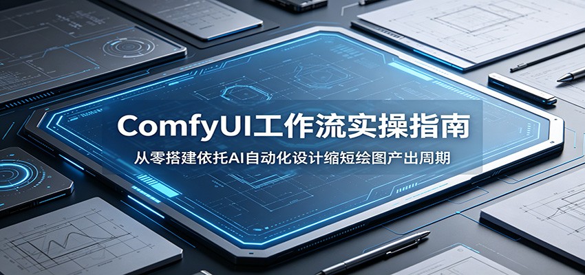 ComfyUI 工作流实操指南：从零搭建依托AI自动化设计缩短绘图产出周期-瀚洪创业网