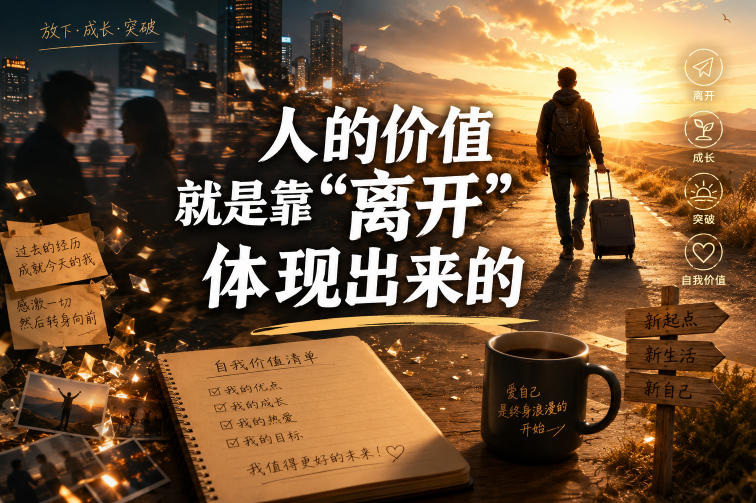 付费文章：人的价值就是靠“离开”体现出来的-瀚洪创业网