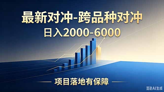 跨品种对冲震撼首发！日收益2000-6000+，项目绿色长久，安全稳健，合规靠谱，可批量放大-瀚洪创业网