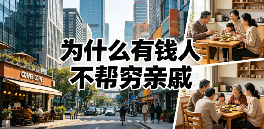 付费文章：为什么有钱人不帮穷亲戚？-瀚洪创业网