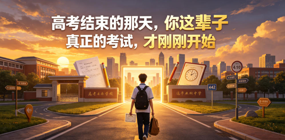 付费文章：高考结束的那天，你这辈子真正的考试，才刚刚开始-瀚洪创业网