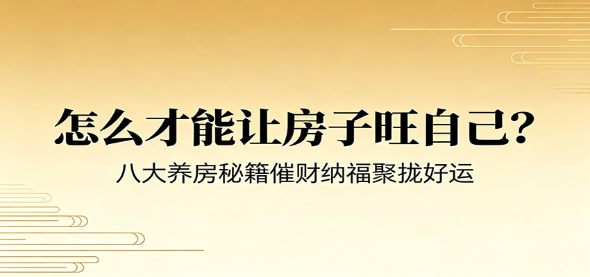 付费文章《怎么才能让房子旺自己？》八大养房秘籍催财纳福聚拢好运-瀚洪创业网